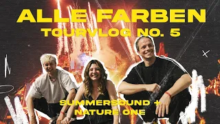 ALLE FARBEN TOUR VLOG #5 | Summer Sound & Nature One w/ Tour Buddies