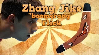 How to "Boomerang" Flick in table tennis | Learn from Zhang Jike