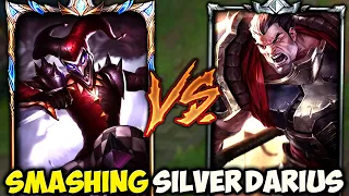 WHEN PINK WARD GETS MATCHED AGAINST A SILVER DARIUS (THIS IS HILARIOUS)
