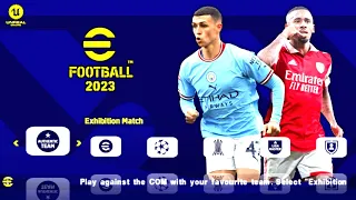 Update eFootball Pes 2023 PPSSPP Android Offline Fix Kits, New Stadium Real Faces Commentary English