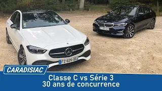 Mercedes Classe C vs BMW Série 3 : l'éternel duel