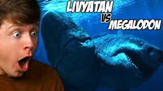 MEGALODON vs LIVYATAN in REAL LIFE! (Reaction)