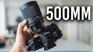 This TINY 500MM Gets Me Excited! 🤩 | Tokina SZ F8 Reflex for Sony a7 IV a7III a7R a7S a9 a1