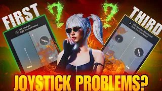 How to Adjust Your Joystick in 1st & 3rd Layout Without Facing Joystick Issues | PUBG Mobile