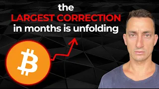 BREAKING: Bitcoin is Entering the Biggest Stock Market Correction in Over 6 months! (Watch ASAP)