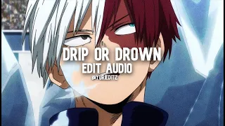 Drip or Drown - Gunna ( TikTok Remix) ( Edit Audio)