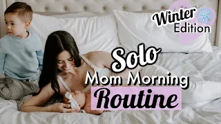 Solo Mom Morning Routine 2019 | Toddler & Baby
