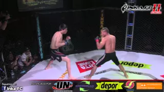 PELEA COMPLETA: JESUS PINEDO VS JACK GUZMAN - INKA FC WARRIORS II