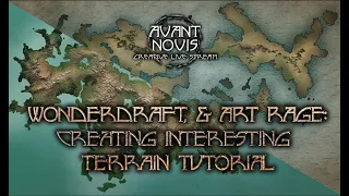 WonderDraft, Art rage:Creating interesting terrain tutorial