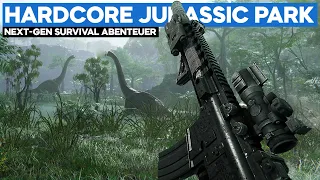 Endlich ein geiles Survival Game mit Dinosauriern wie es mir gefällt! Jurassic Park trifft Crysis