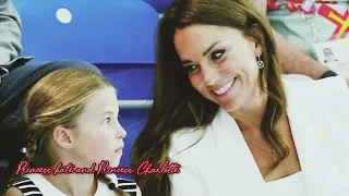 Princess Kate is with Prince Charlotte