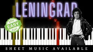 Leningrad by Billy Joel (Easy Piano Tutorial)