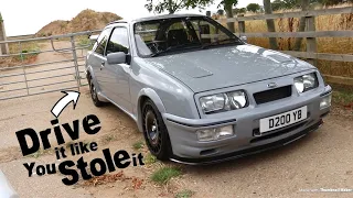 THIS 500BHP+ SIERRA COSWORTH GETS DRIVEN LIKE IT’S STOLEN