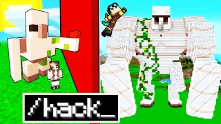 USO GLI HACK PER VINCERE LA SFIDA DI CASE SU MINECRAFT!!