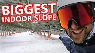 Biggest Indoor Snowboarding In Europe!