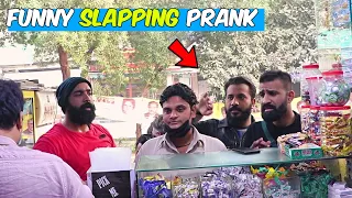 Slapping Prank in Pan Shop (Part-II) | LahoriFied