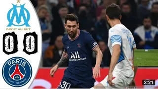 Olympique Marseille vs PSG 0-0 Extended Highlights &  2021 HD.