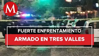 Atacan a policías municipales de Tres Valles, Veracruz; activan código rojo