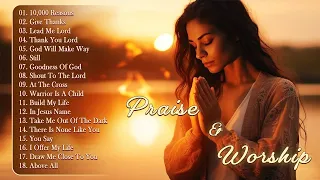 Give Thanks,Goodness Of God - New Christian Worship Songs 2024 With Lyrics🙏Morning Worship Playlist