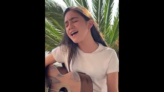 Minha amiga Lorenah arrasando com a música Frente a Frente de Mato Grosso e Mathias