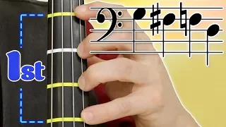The First Position on Cello, a Beginner Cello Lesson | Basics of Cello