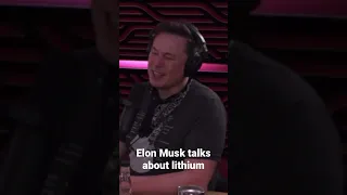 Elon Musk talks about lithium