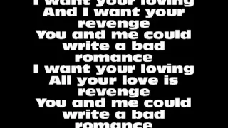 30 seconds to mars - Bad romance Lyrics