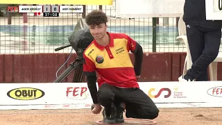 Aaron Gonzalez vs Hugo Fernandez - Campeonato de España Individual Juvenil (Santa Susana)