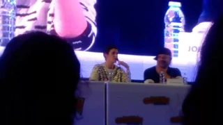 Cobie Smulders singing "let's go to the mall" Comic con Portugal