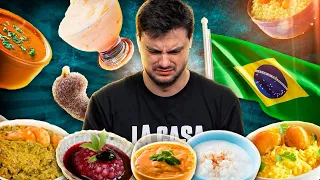 PROVANDO PIORES COMIDAS DO BRASIL PELOS GRINGOS