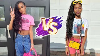 Amyah Bennett VS Yaya Panton (Pantons Squad) Natural Transformation 🌟 2023 | From 0 To Now