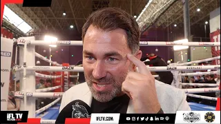 'DEEP DOWN FURY WILL BE HURTING'- EDDIE HEARN REACTS TO WARREN/SIMON JORDAN SPAT & TAYLOR/CATTERALL