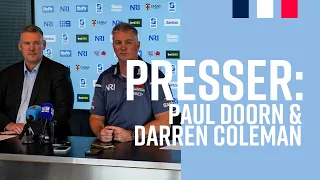 Presser: Paul Doorn and Darren Coleman