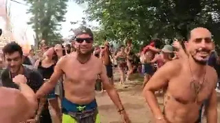 Freedom fighters at Ozora Festival