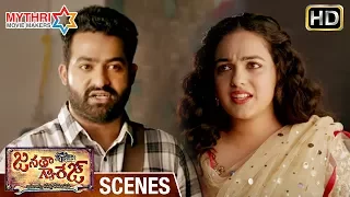 Jr NTR Gives Lecture to Nithya Menen | Janatha Garage Telugu Movie Scenes | Mohanlal | Samantha