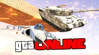 ТАНКИ ПРОТИВ САМОЛЕТОВ В GTA 5 ONLINE! (ЭПИК БИТВА) #181