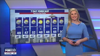 Showers return Wednesday, drying out into the weekend | FOX 13 Seattle