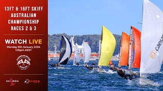 13ft and 16ft Skiff Nationals RACES 2 and 3