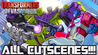 Transformers Devastation - All Cutscenes!!! (Extended Version)