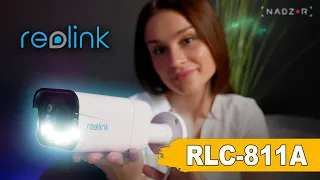 Обзор на IP камеру с прожектором 8Мп Reolink RLC-811A