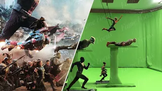 Avengers Endgame Without the VFX - Part 1 [Cinesite VFX Breakdown]