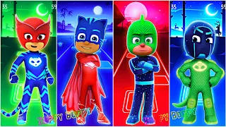 PJ Masks - Tiles Hop EDM Rush | Catboy 🆚 Owlette 🆚 Gekko 🆚 Night Ninja 🆚 Luna Girl 🆚 Romeo 🆚 Robot