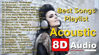 Acoustic Cover Of Popular Songs 2020 - 8D Audio | Audioblaz