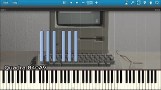 MACINTOSH STARTUP SOUNDS IN SYNTHESIA