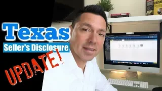 Seller's Disclosure Update - New Real Estate Agent