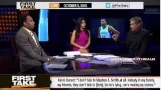 UNCENSORED STEPHEN A. SMITH TALKING GANGTERS ABOUT KD! (itsreal85 dub)