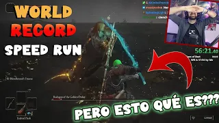 El MAYOR RECORD MUNDIAL SPEED RUN en ELDEN RING SIN GLITCHES!