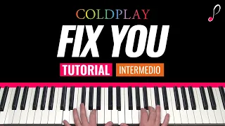Como tocar "Fix you"(Coldplay) - Piano tutorial y partitura