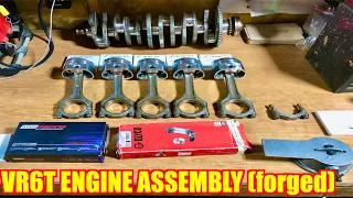 VR6 Forged Block Assembly//Step by Step.....(pt,4)