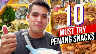 10 Must Try Snacks in Penang | Penang Street Food | Things to Eat in Penang | Best Food in Penang